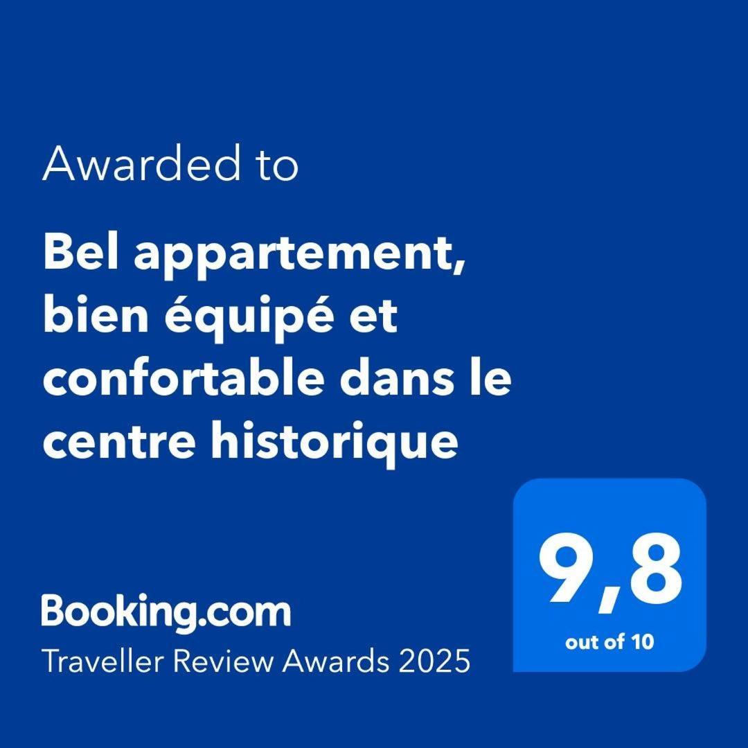 Bel Appartement, Bien Equipe Et Confortable Dans Le Centre Historique Fougeres Exterior foto